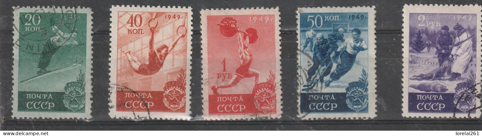 1949 -  Jeux Sportifs  Mi No 1246/1249 - Usati