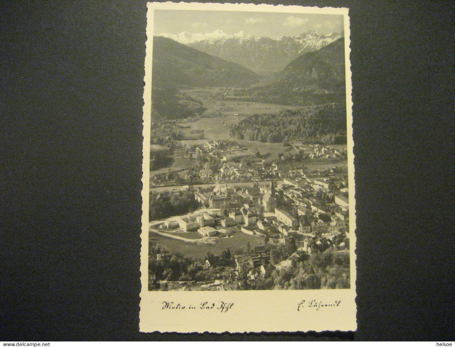 Österreich- AK Bad Ischl Aus Der Vogelperspektive, Verlag: Erich Bährendt - Bad Ischl