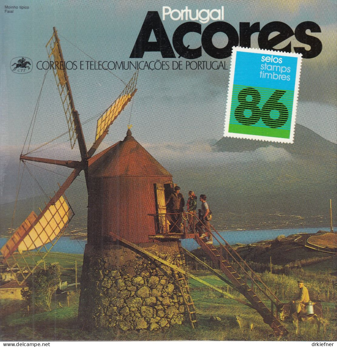 AZOREN  Jahrbuch 1986, Postfrisch **, 376-382, Sondermarken Komplett - Açores