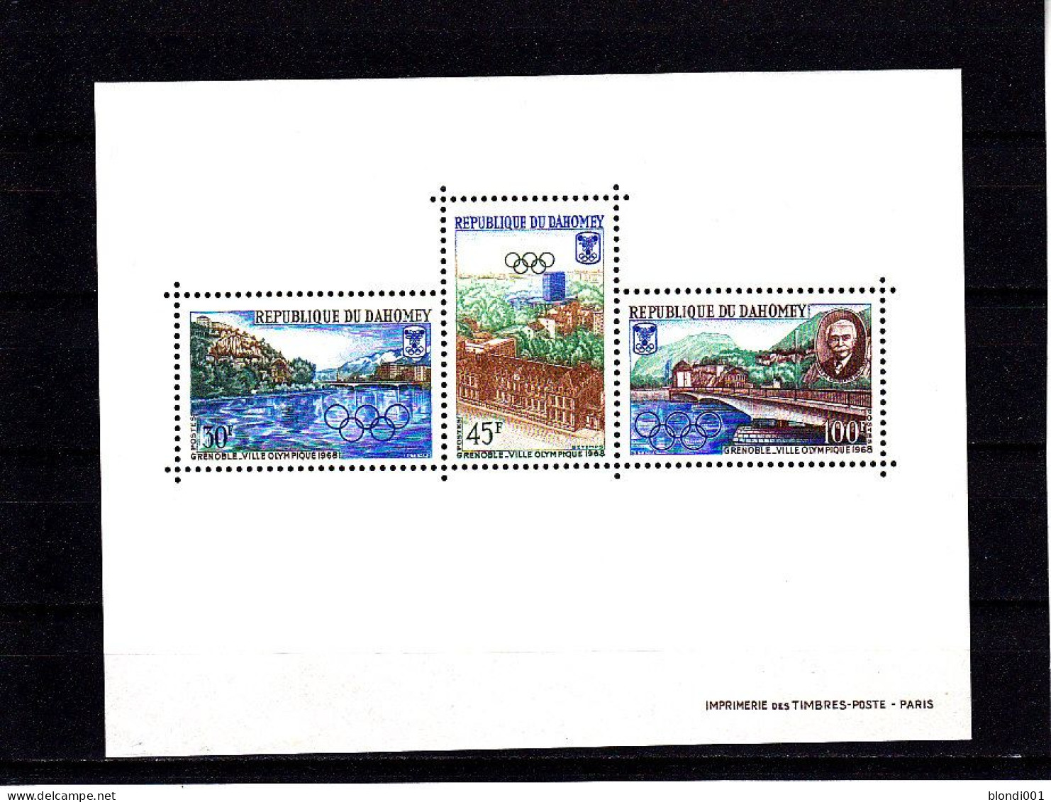 Olympics 1968 - History - DAHOMEY - S/S MNH - Verano 1968: México