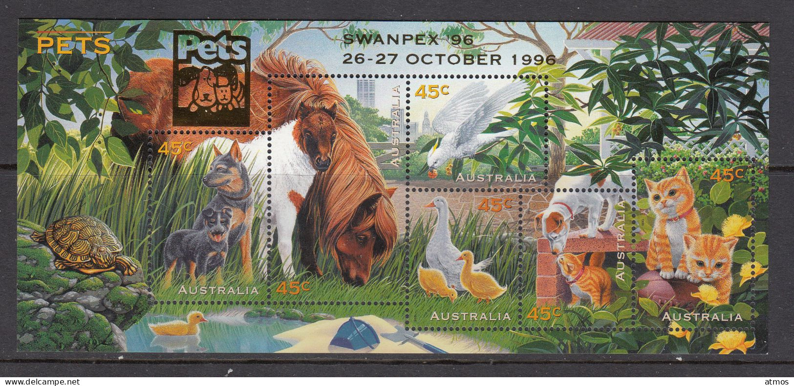 Australia MNH Michel Nr Block 23 VI From 1996 - Ungebraucht