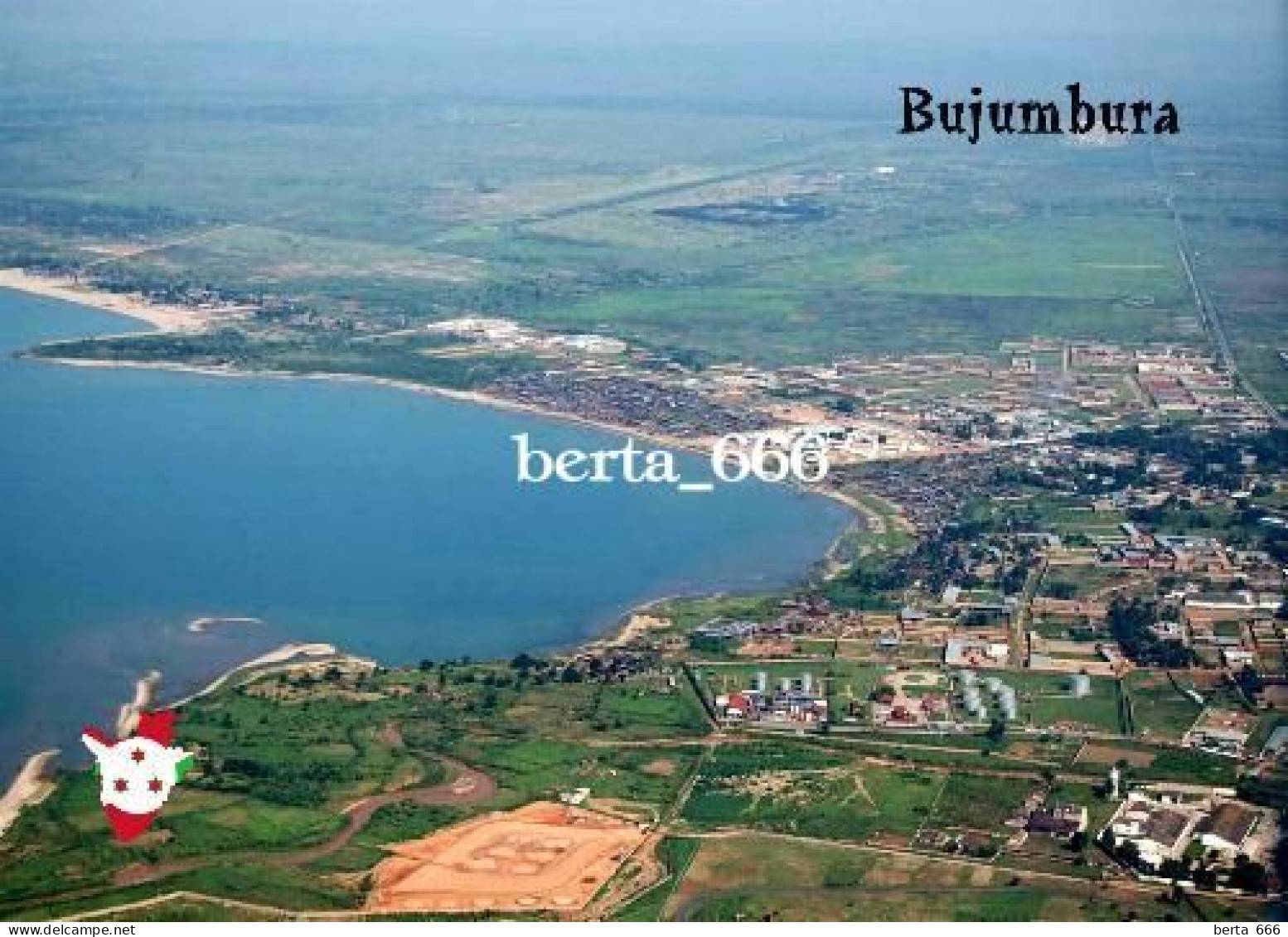 Burundi Bujumbura Aerial View New Postcard - Burundi