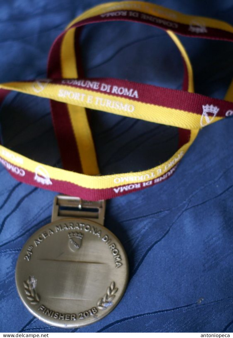 ITALIA 2018, MEDAGLIA IN BRONZO 24^ MARATONA DI ROMA - Athletics