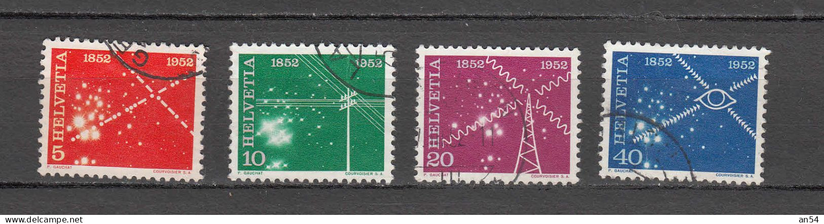 1952  N° 309 à 312    OBLITERES    COTE 12.00     CATALOGUE SBK - Used Stamps