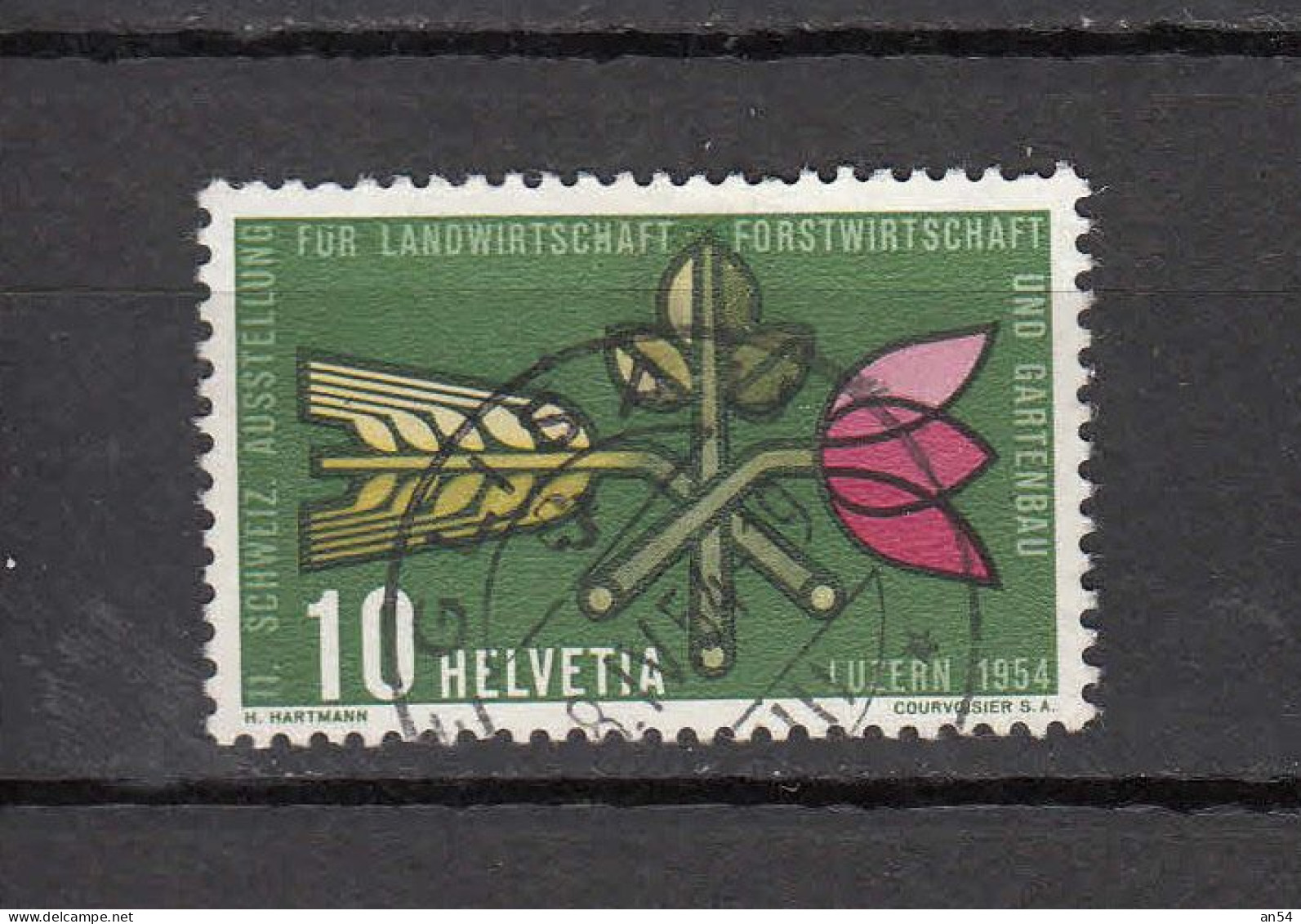 1954  N° 316    OBLITERE         CATALOGUE SBK - Used Stamps