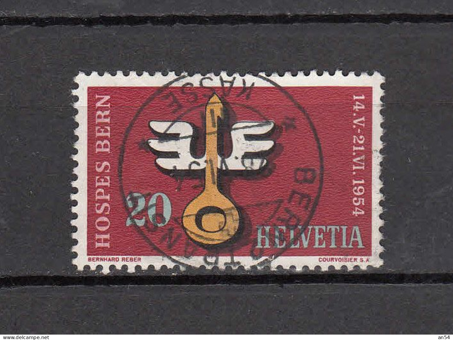 1954  N° 317    OBLITERE         CATALOGUE SBK - Used Stamps