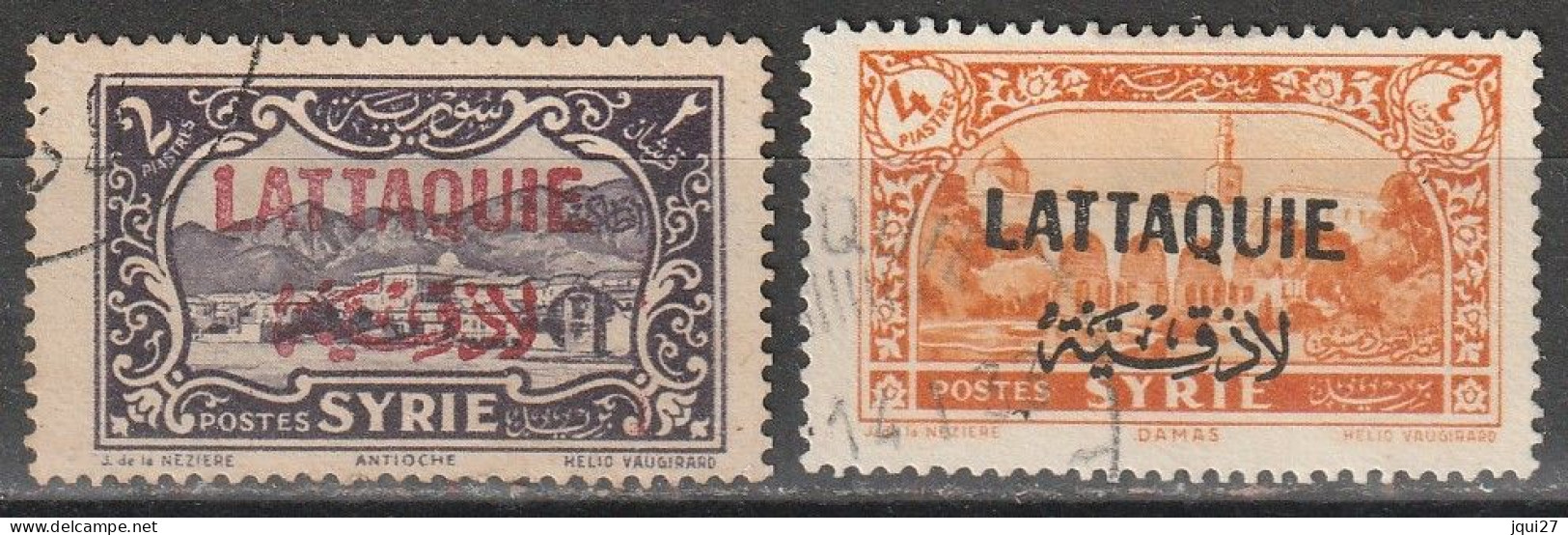 Lattaquie N° 9 Et 11 - Used Stamps