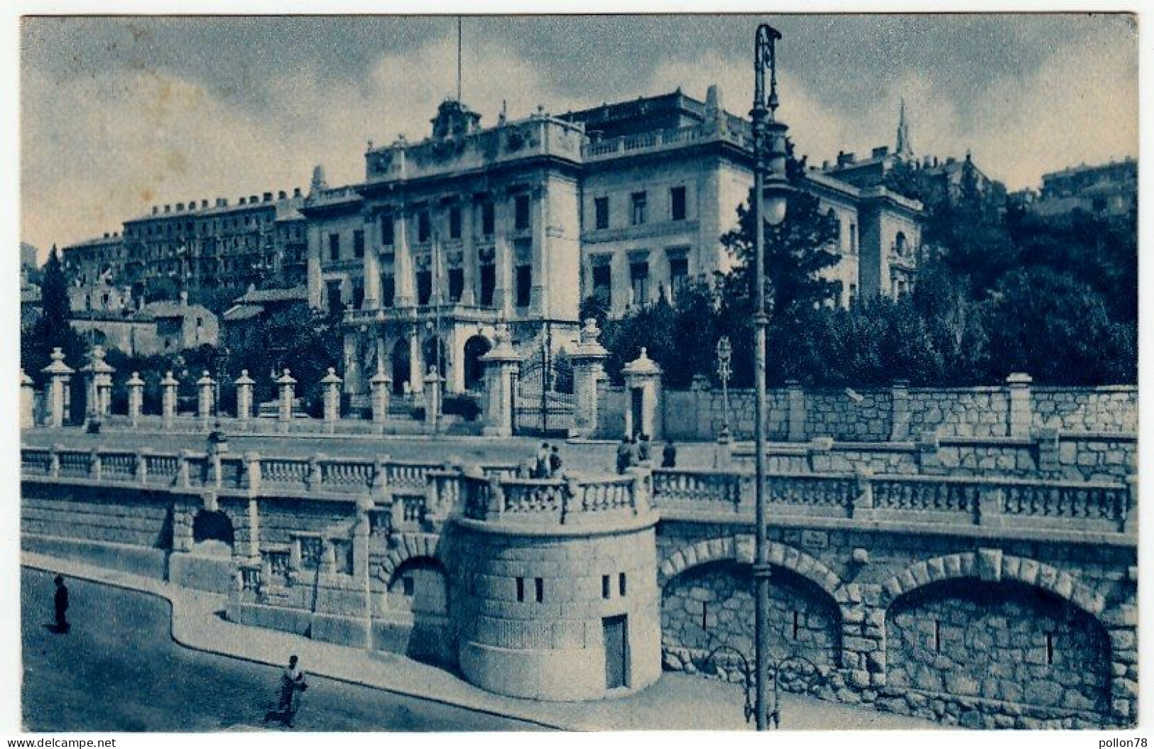 RIJEKA - FIUME - PALAZZO DEL GOVERNO - Vedi Retro - Formato Piccolo - Croazia