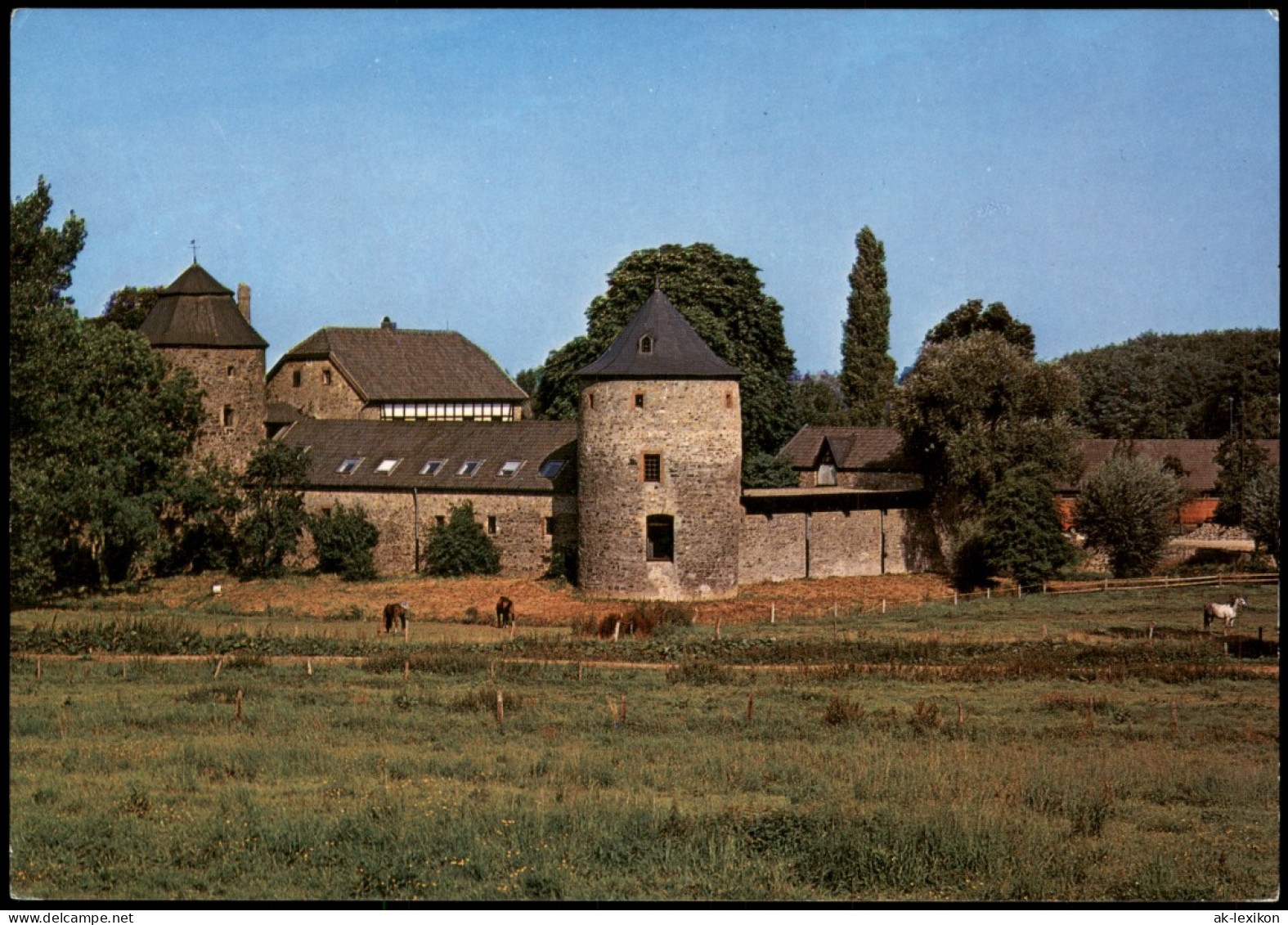 Ansichtskarte Ratingen Wasserburg "Haus Zum Haus" 1980 - Ratingen