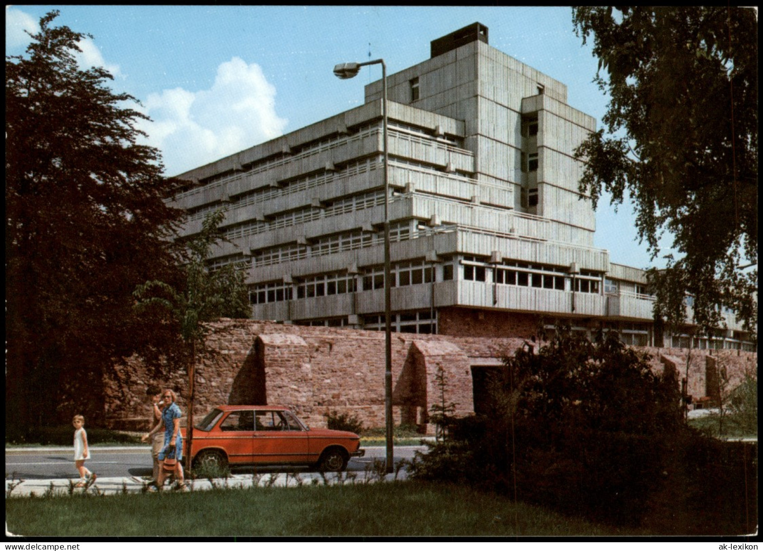 Ansichtskarte Ratingen Neues Rathaus An Der Alten Stadtmauer 1980 - Ratingen