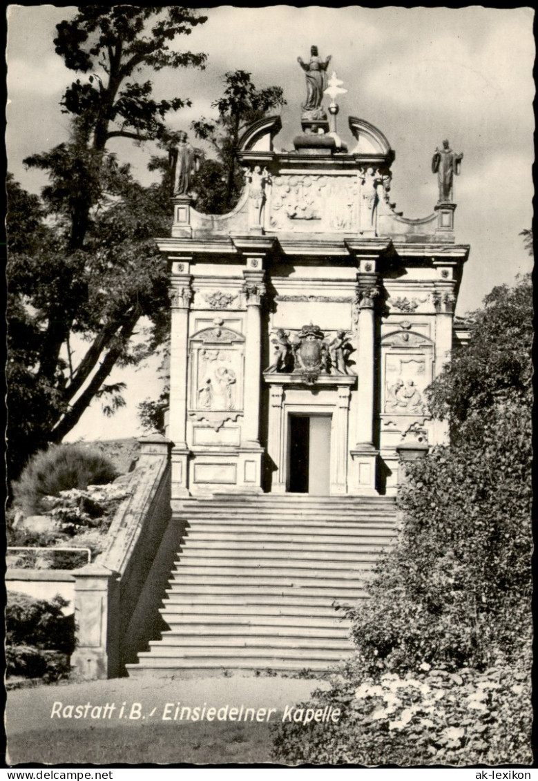 Ansichtskarte Rastatt Einsiedelner Kapelle 1967 - Rastatt