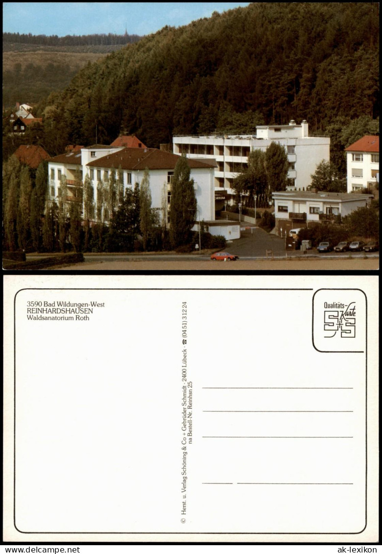 Reinhardshausen-Bad Wildungen Partie Am Waldsanatorium Roth 1980 - Bad Wildungen