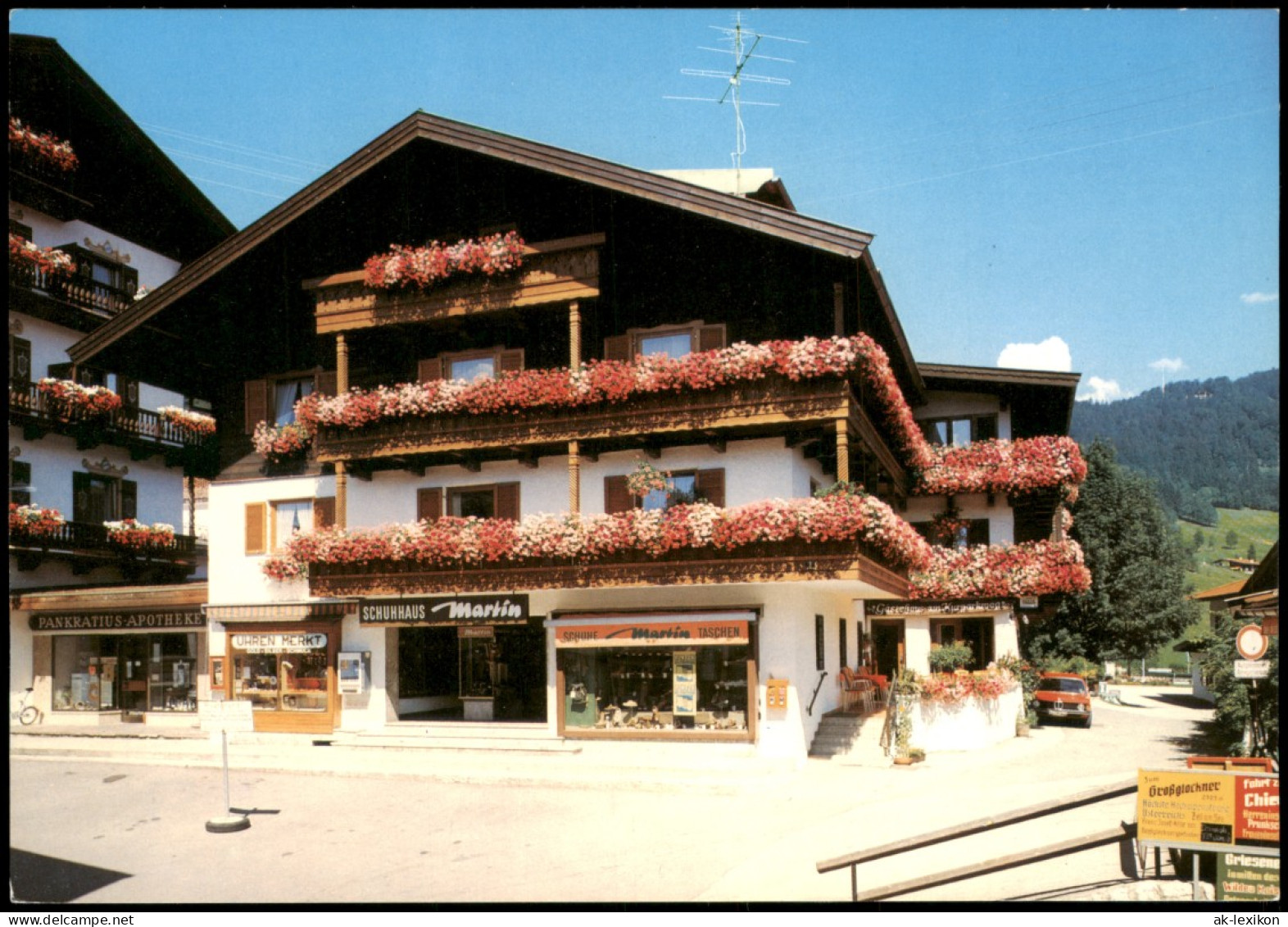 Reit Im Winkl Gästehaus Auer/Hanrieder (Schuhhaus Und Apotheke) 1980 - Reit Im Winkl