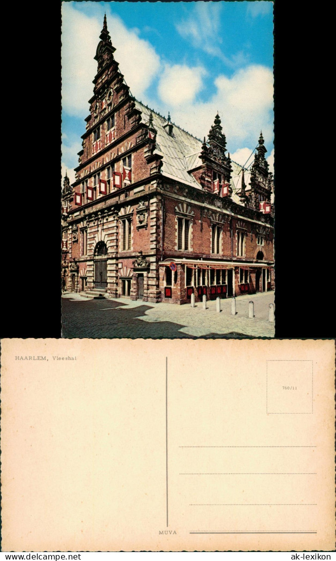 Postkaart Haarlem Gebäude-Ansicht Vleeshal 1960 - Haarlem
