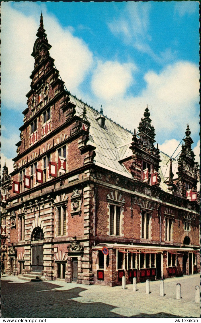 Postkaart Haarlem Gebäude-Ansicht Vleeshal 1960 - Haarlem