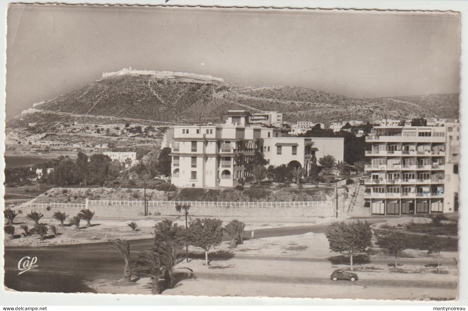 Maroc : Agadir : La  Belle  Vista , Hotel  Marhaba  ,la  Casbah , Voiture  Deux  Chevaux  Citroën - Agadir