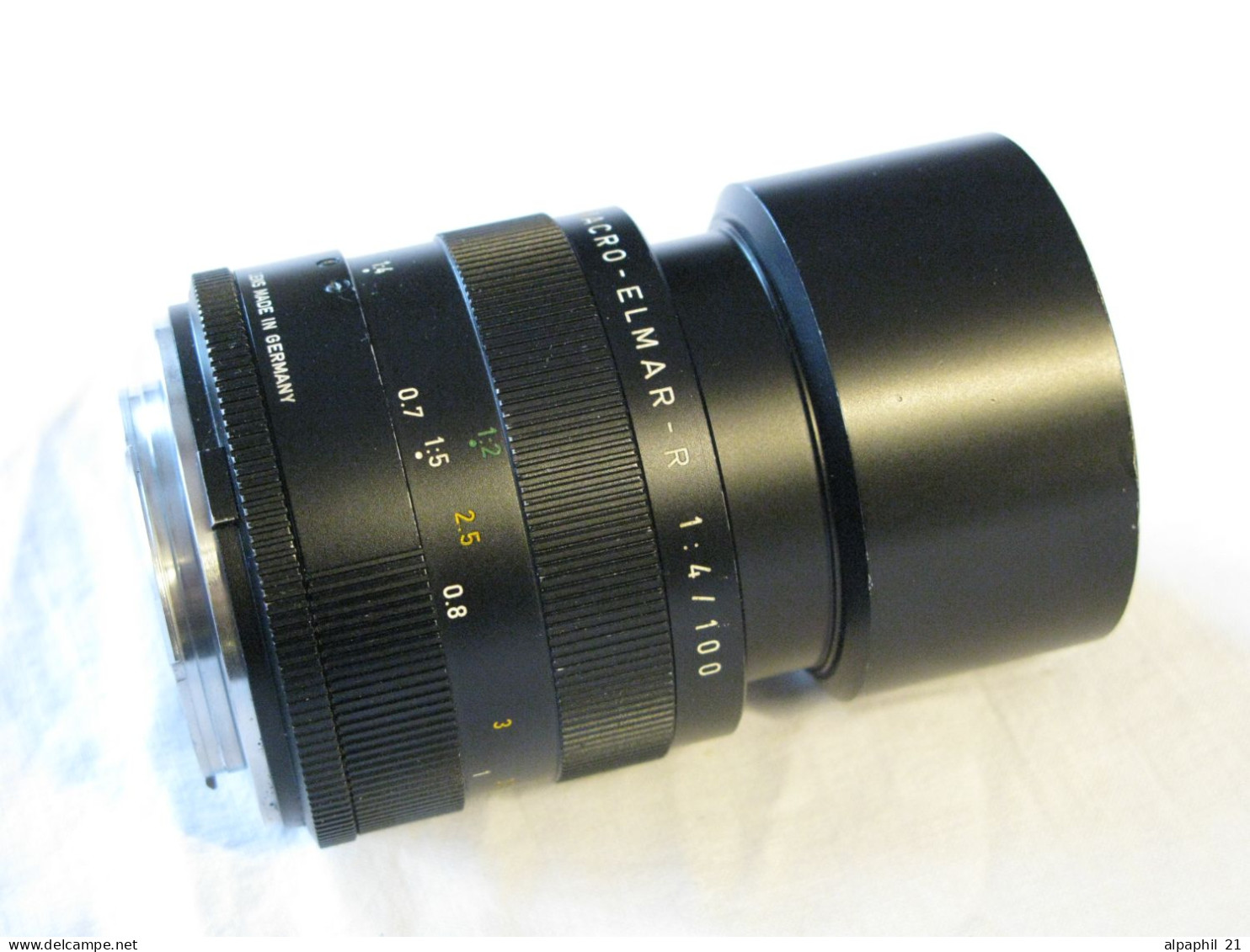 Leica Macro-Elmar-R 1:4/100 Mm With Adapter - Lentilles