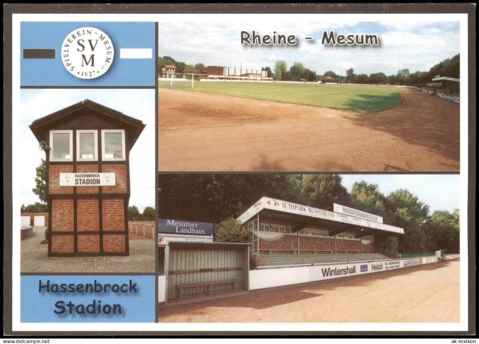 Rheine Fussball Stadion Hassenbrockstadion SV Mesum 1927 E.V. 2004 - Rheine