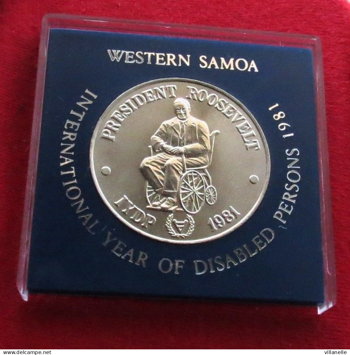 Samoa 1 $ Tala 1981 International Year Of Disabled Persons - IYDP UNC ºº - Samoa