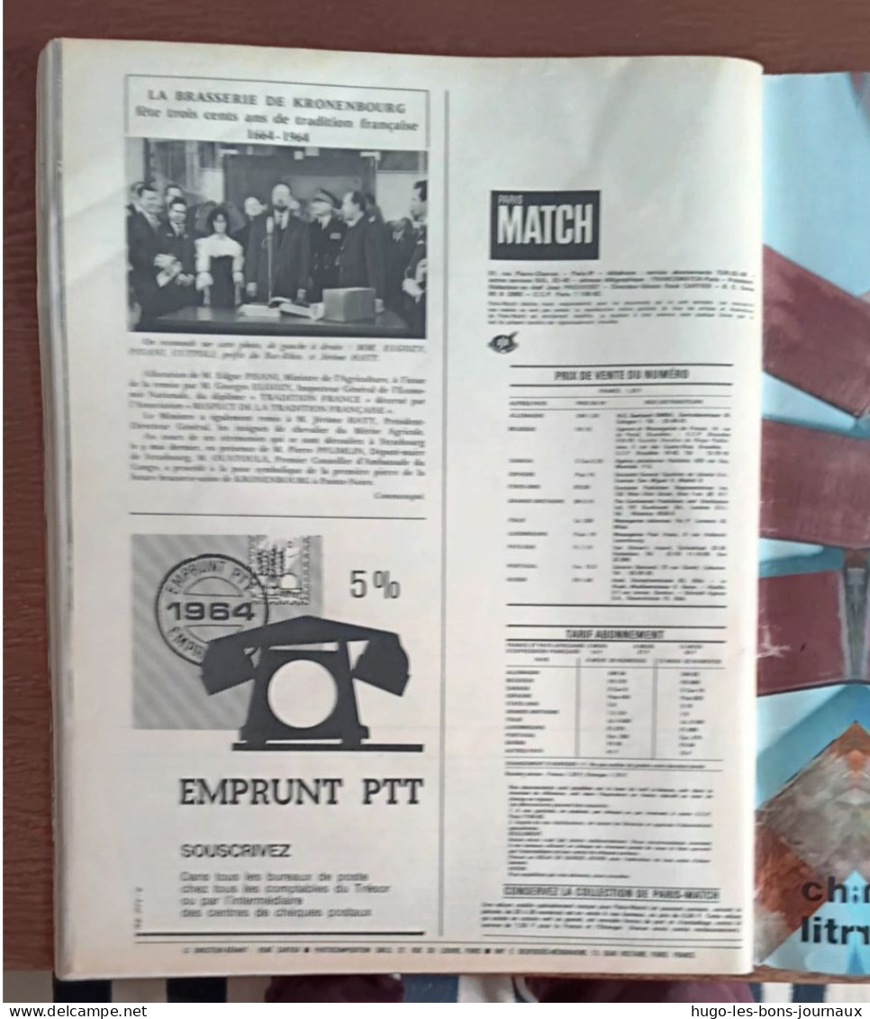 Paris Match N°793_20 Juin 1964_3ème Numéro Historique :août 1944 La Libération De Paris - People