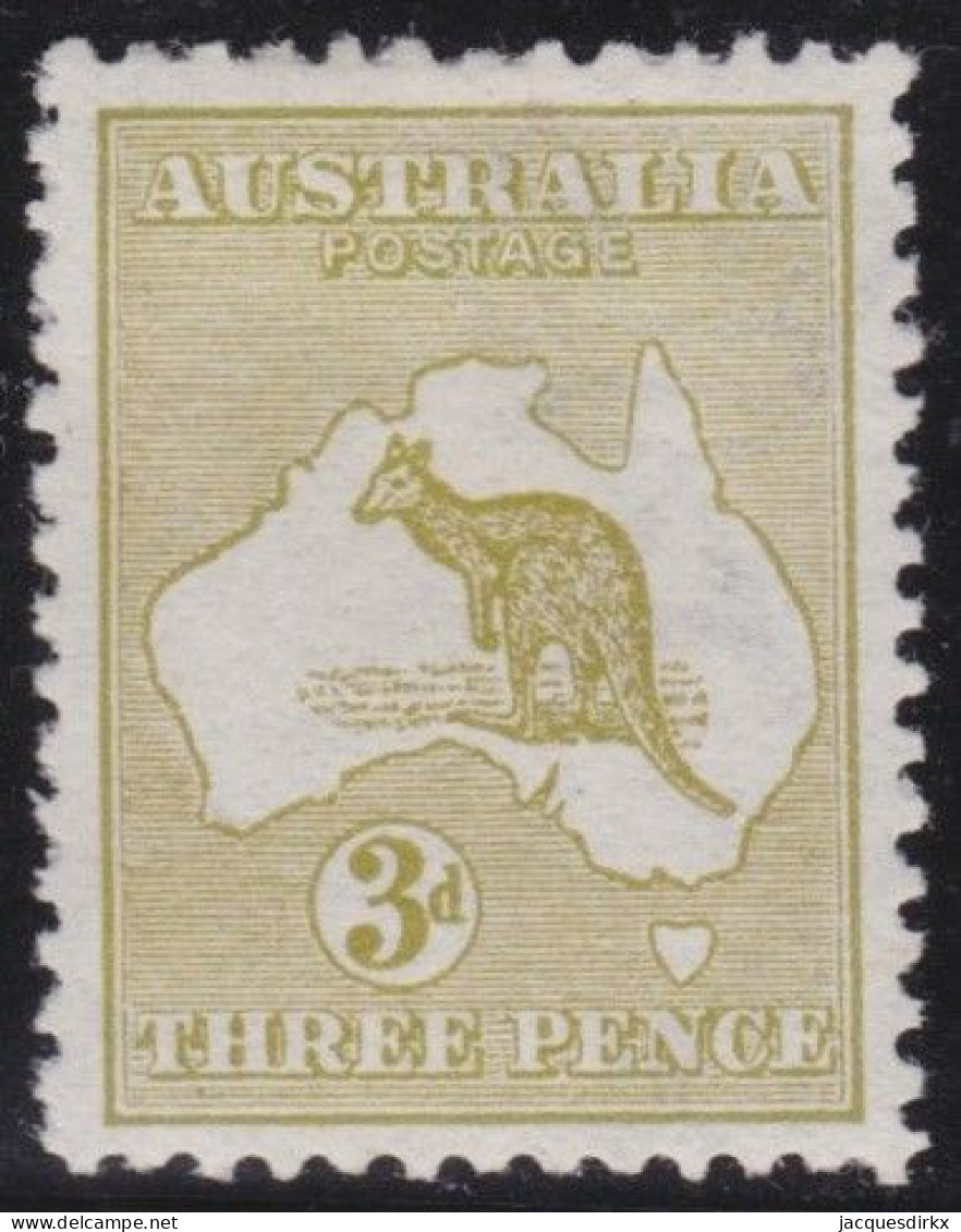 Australia    .   SG    .  5  (2 Scans)    .    1913/14         .   *      .     Mint-hinged - Nuovi