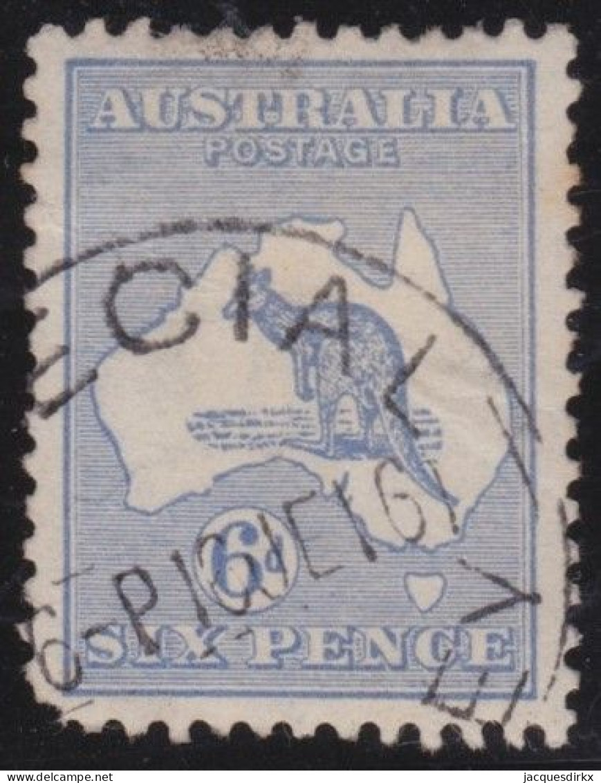 Australia    .   SG    .   9   .    1913/14         .   O      .     Cancelled - Used Stamps
