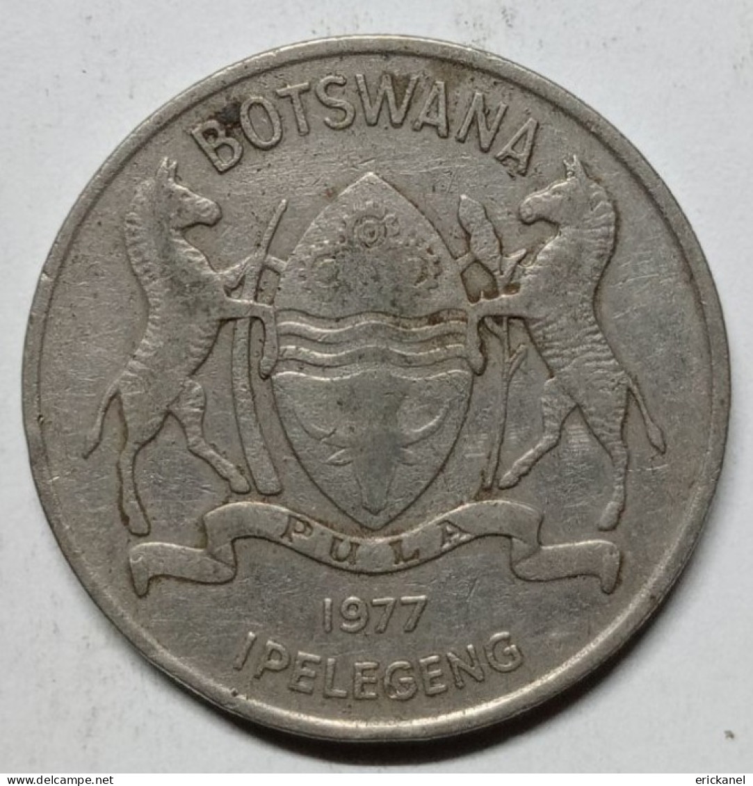 1977 BOTSWANA  50 THEBE - VERY GOOD DETAILS - Botswana