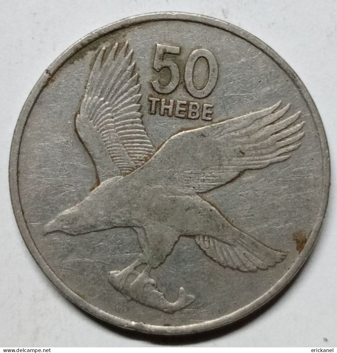 1977 BOTSWANA  50 THEBE - VERY GOOD DETAILS - Botswana