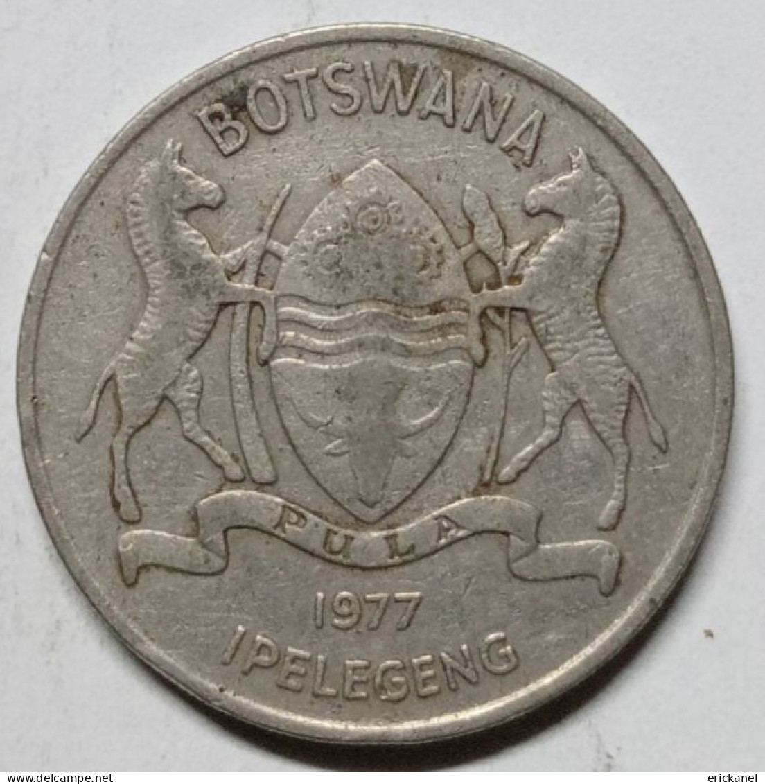 1977 BOTSWANA  50 THEBE - VERY GOOD DETAILS - Botswana