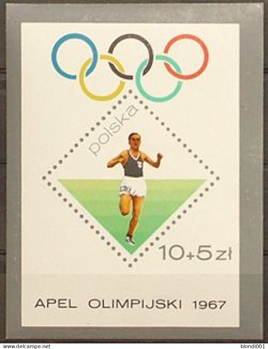 Olympics 1968 - Athletics - POLAND - S/S MNH - Zomer 1968: Mexico-City