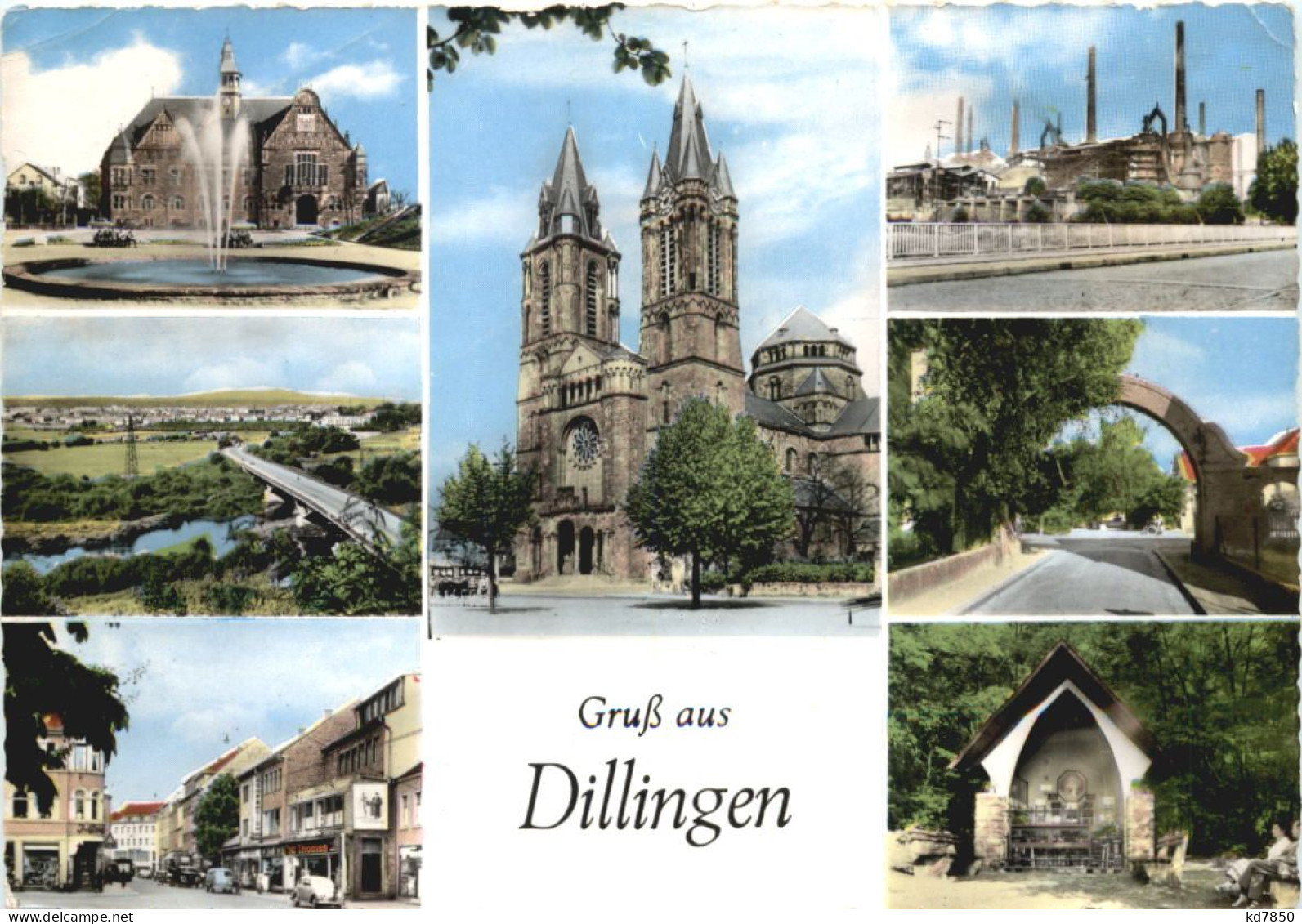 Gruss Aus Dillingen Saar - Kreis Saarlouis