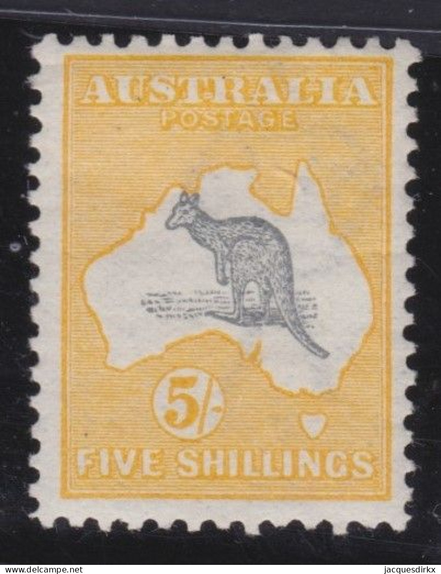 Australia    .   SG    .   13  (2 Scans)    .    1913/14         .   *      .     Mint-hinged - Nuevos