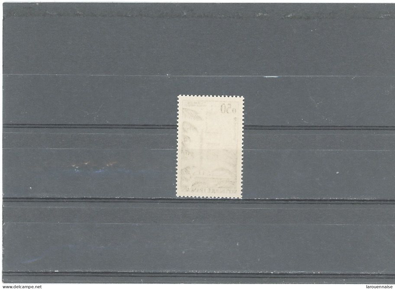 VARIÉTÉS -N°1238 - N ** -0,50F TLEMCEN- IMPRESSION RECTO  /VERSO - Ongebruikt