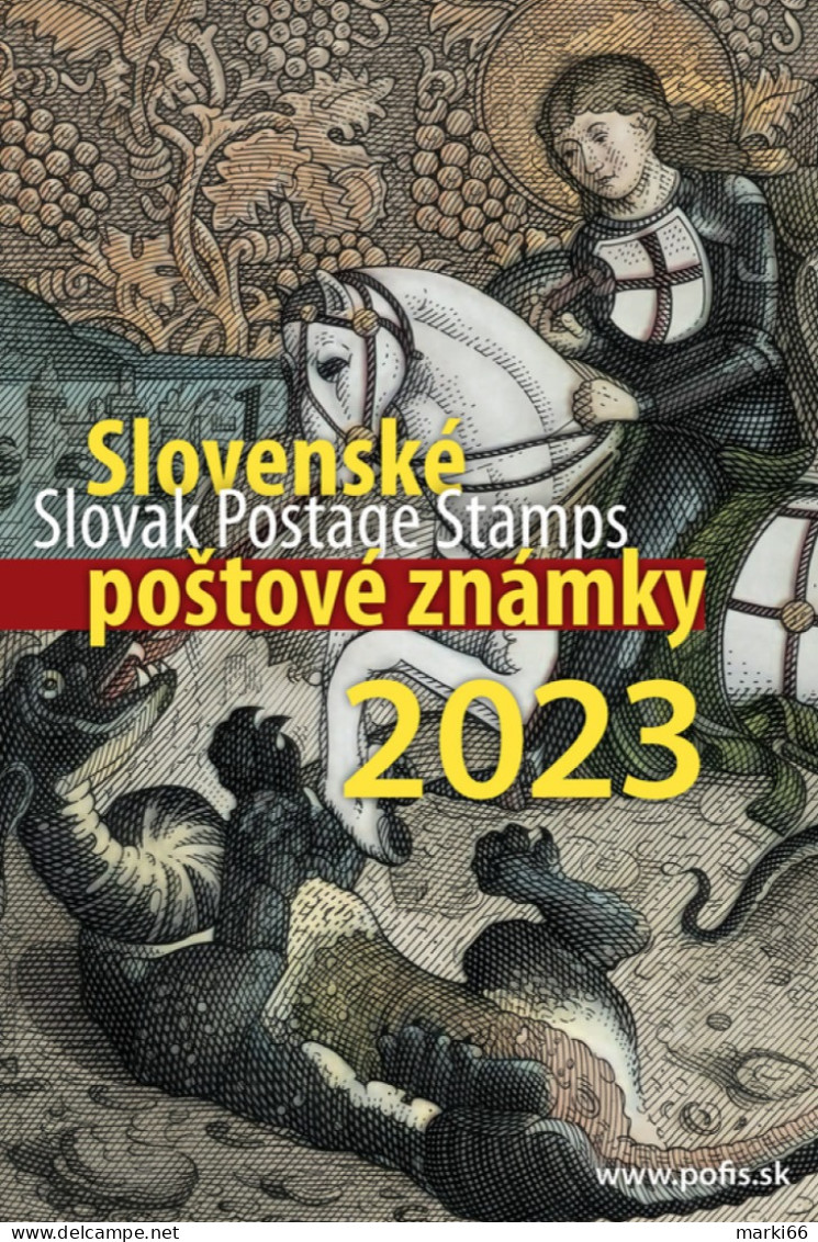 Slovakia - 2023 - Complete Annual Set - All Stamps And Souvenir Sheet Of 2023 - Annate Complete