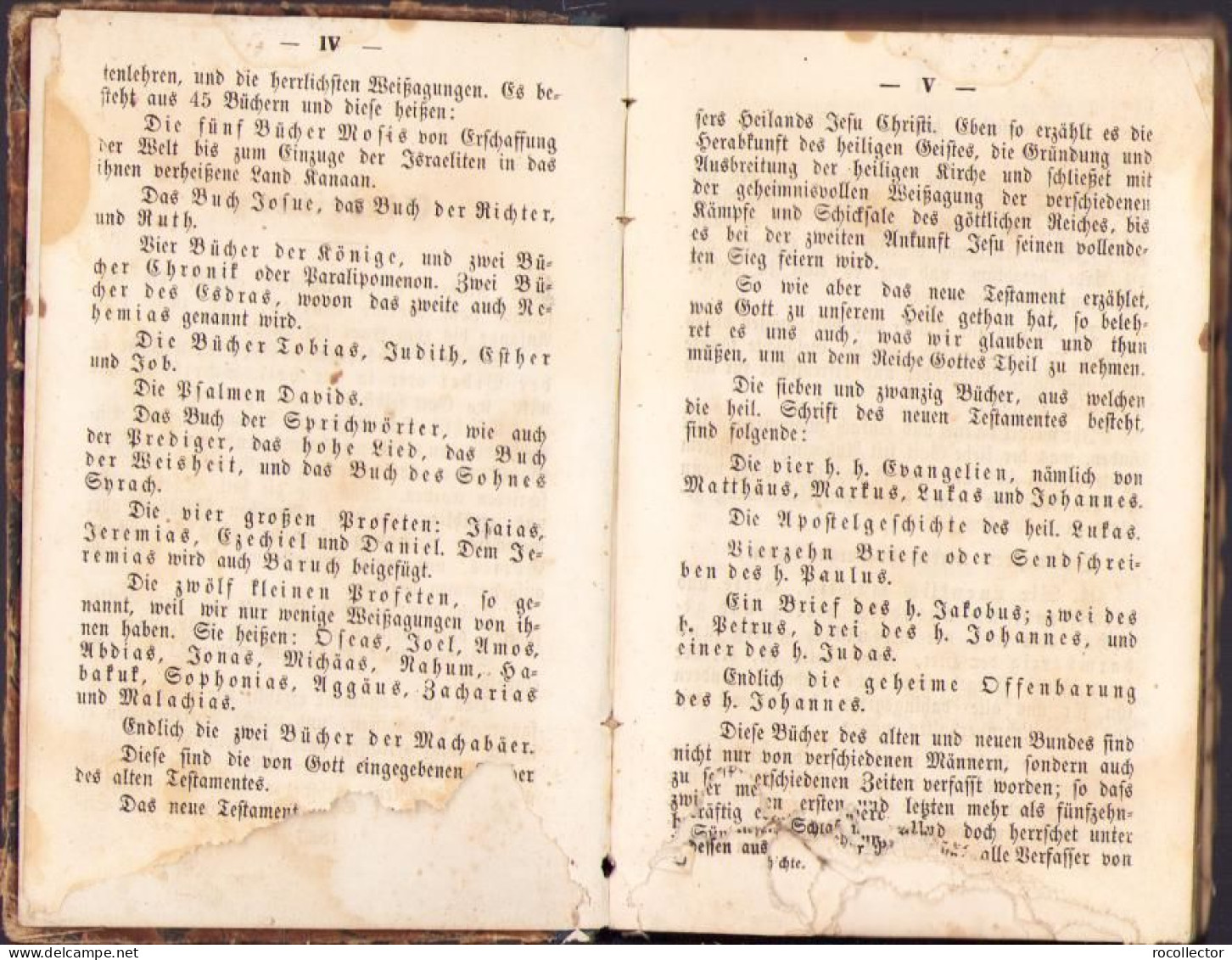 Biblische Geschichte Des Alten Und Neuen Testamentes. Zum Gebrauche Der Katholischen Hauptschulen 1857 Wien C2165 - Libros Antiguos Y De Colección