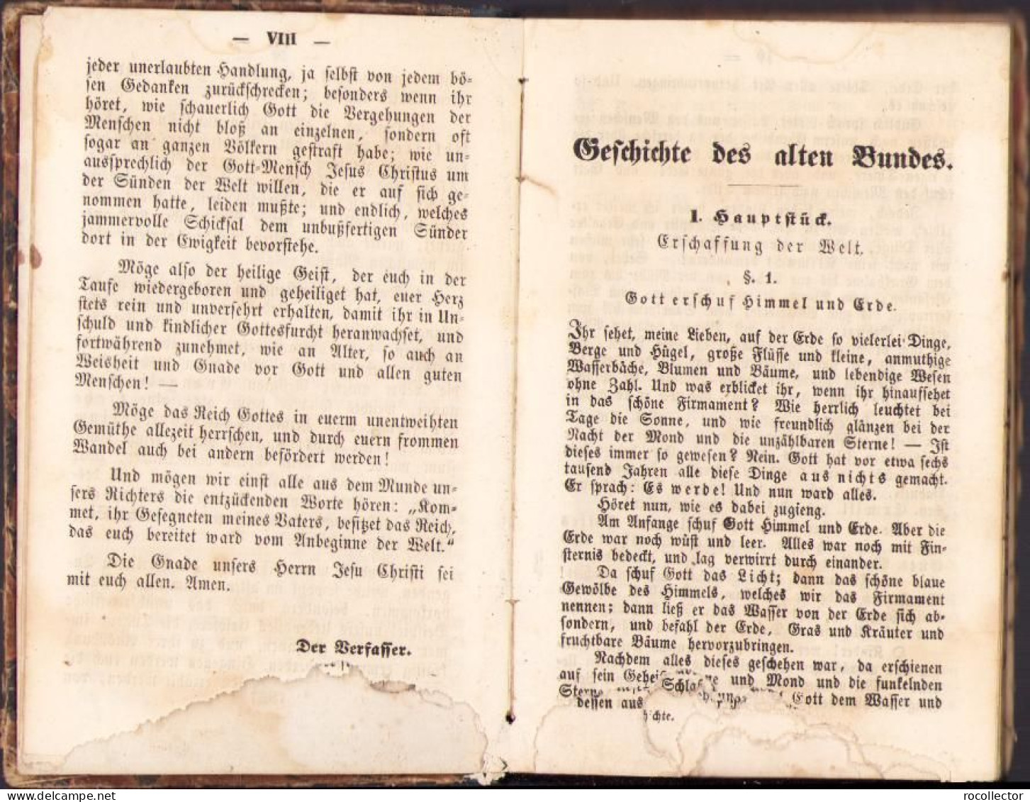 Biblische Geschichte des alten und neuen Testamentes. Zum Gebrauche der katholischen Hauptschulen 1857 Wien C2165