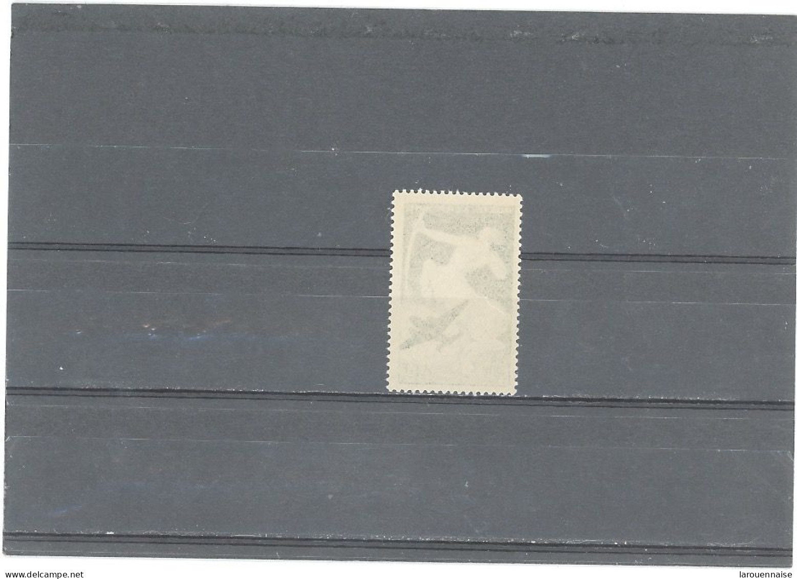 VARIÉTÉS -PA N°16- N ** -0,50F CENTENAIRE 40 F VERT - IMPRESSION RECTO  /VERSO - Unused Stamps