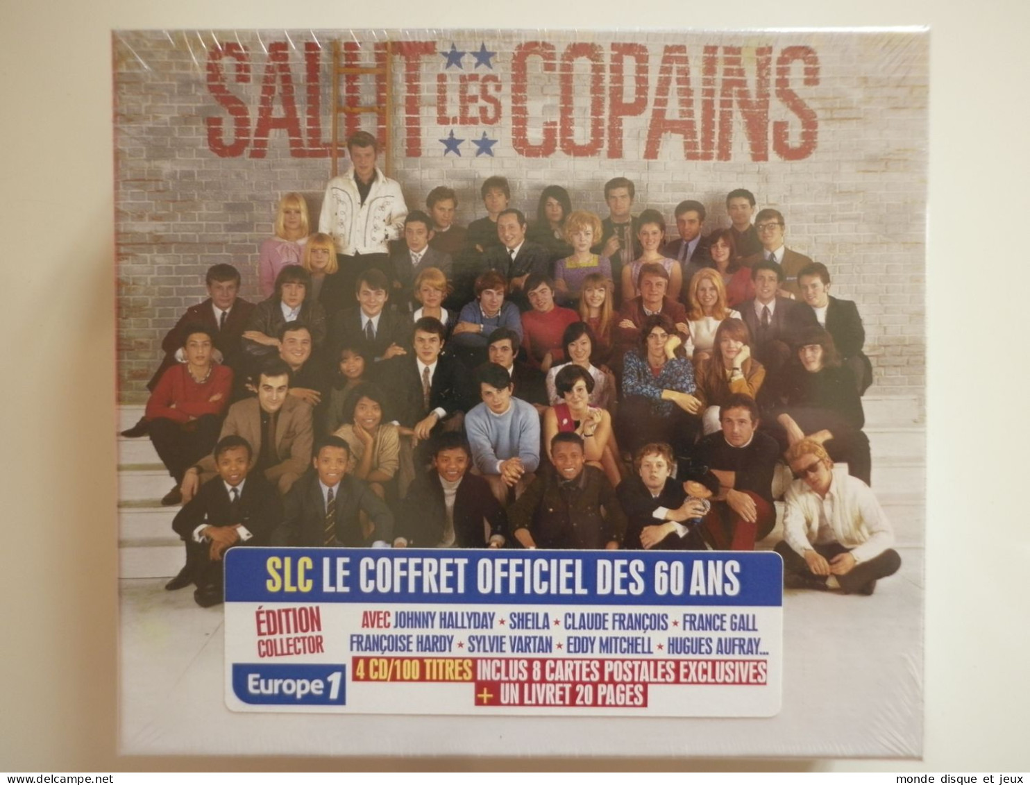 Salut Les Copains Coffret 4 Cd Album Le Coffret Officiel Des 60 Ans - Altri - Francese