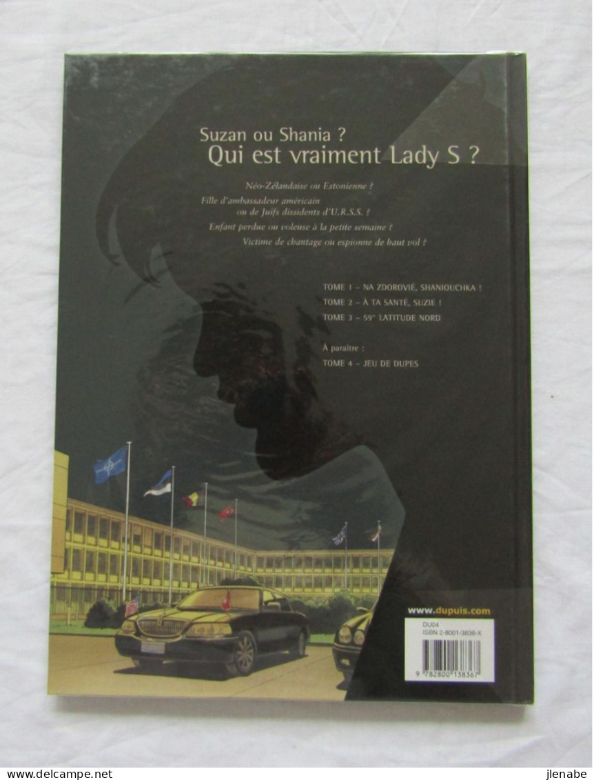 Lady S. Tome 3 EO Avec Ex Libris Numéroté Signé Premier Jour Par AYMOND Et VAN HAMME - Opdrachten