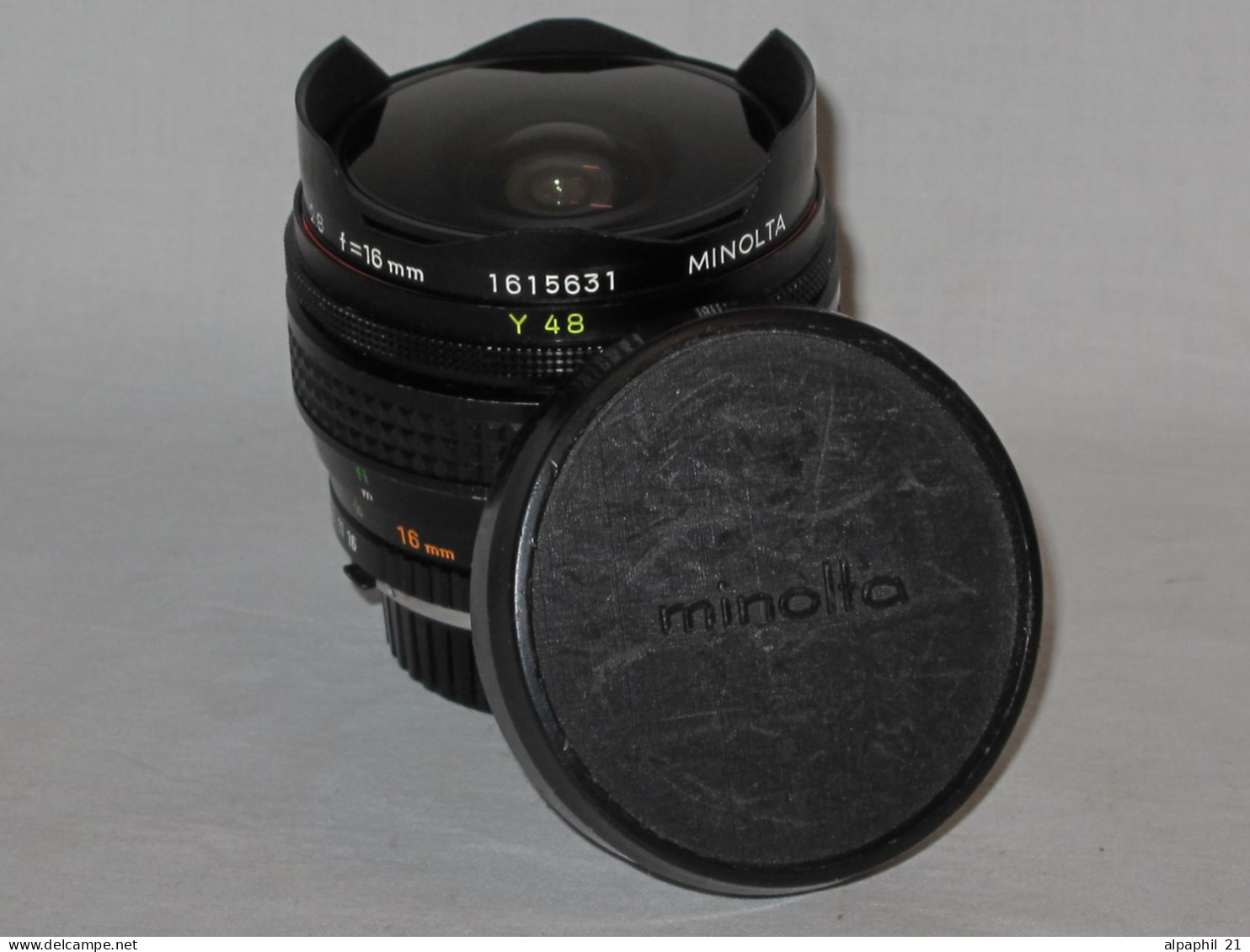 Minolta MC Fish-Eye Rokkor-X OK 1:2.8/16 Mm - Lenses