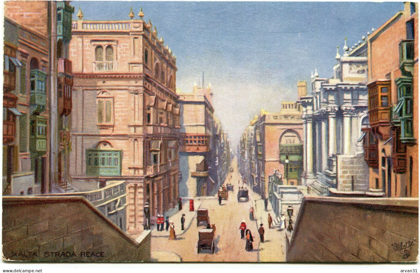 M A L T A   -  STRADA REALE - - Malta