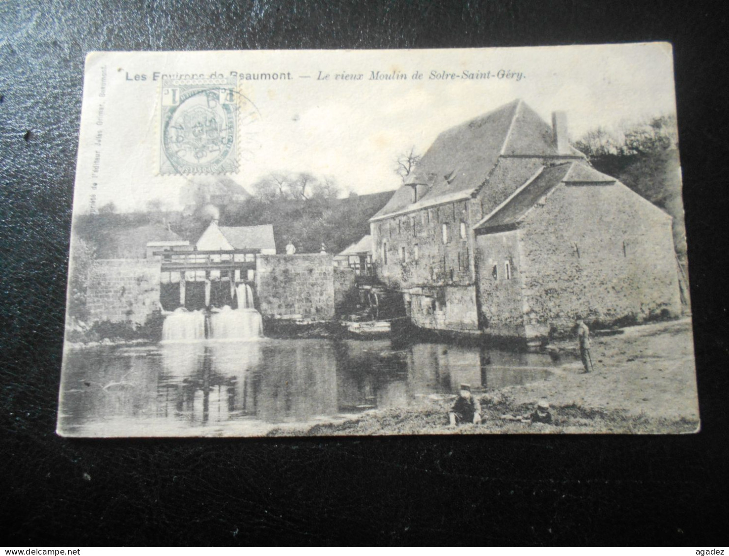 CPA Les Environs De Beaumont Le Vieux Moulin De Solre Saint Géry 1901 - Beaumont