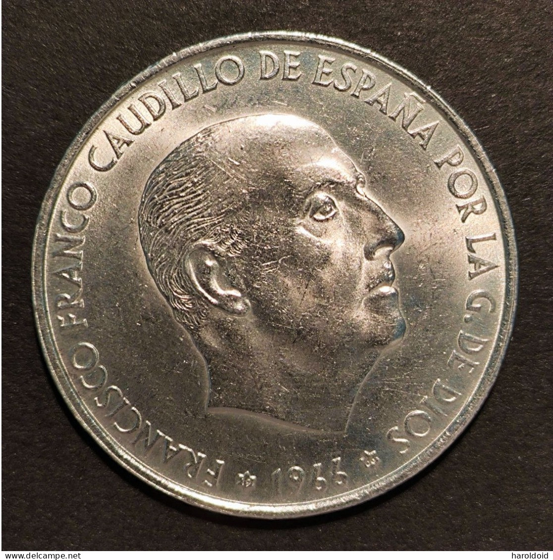 ESPAGNE - 100 PESETAS FRANCO 1966 - 100 Peseta