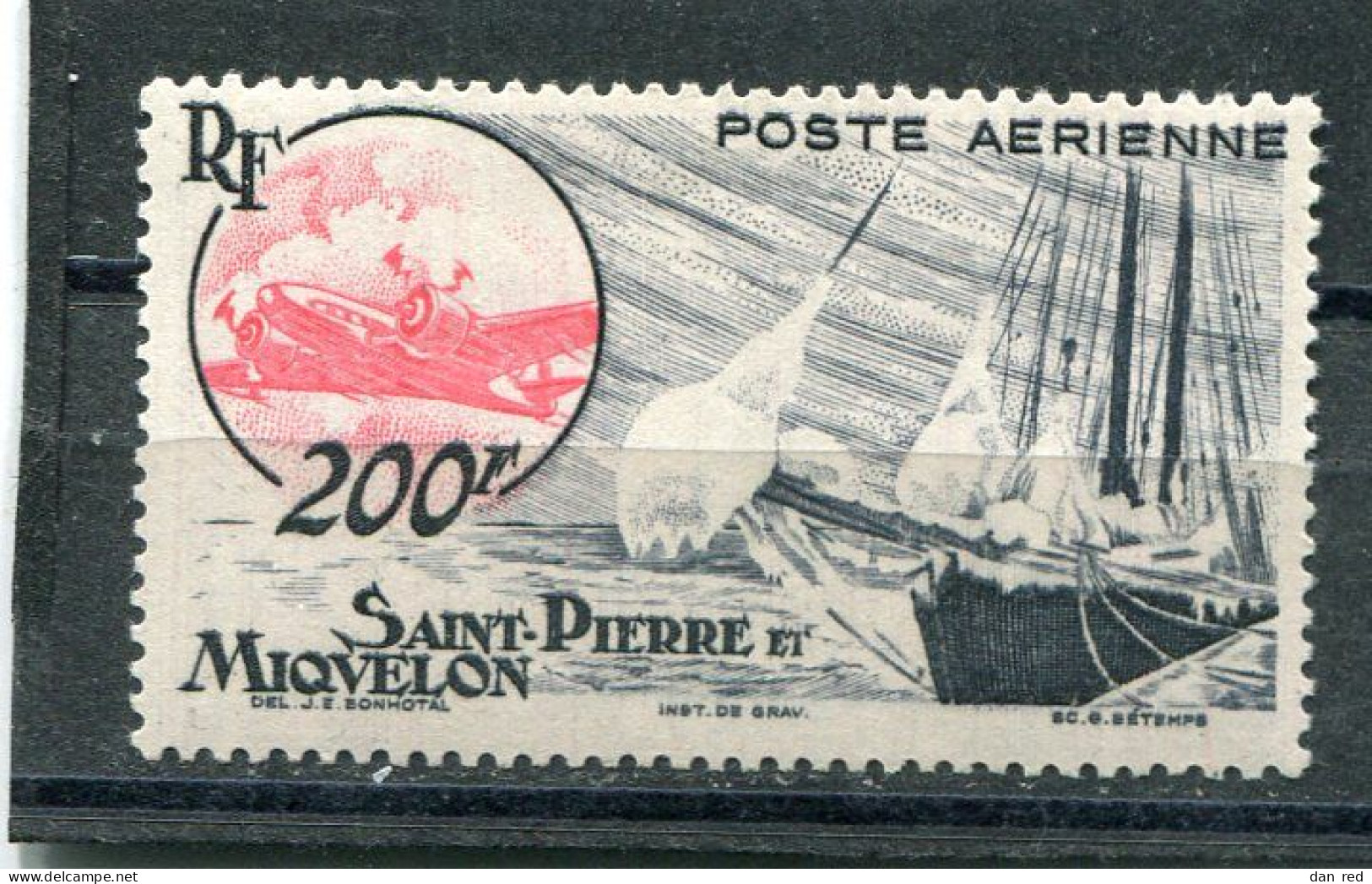 SAINT-PIERRE ET MIQUELON N° 20 *  PA (Y&T) (Neuf Charnière) - Nuovi