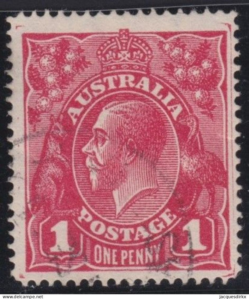 Australia    .   SG    .   21      .    1914/20         .   O      .     Cancelled - Used Stamps