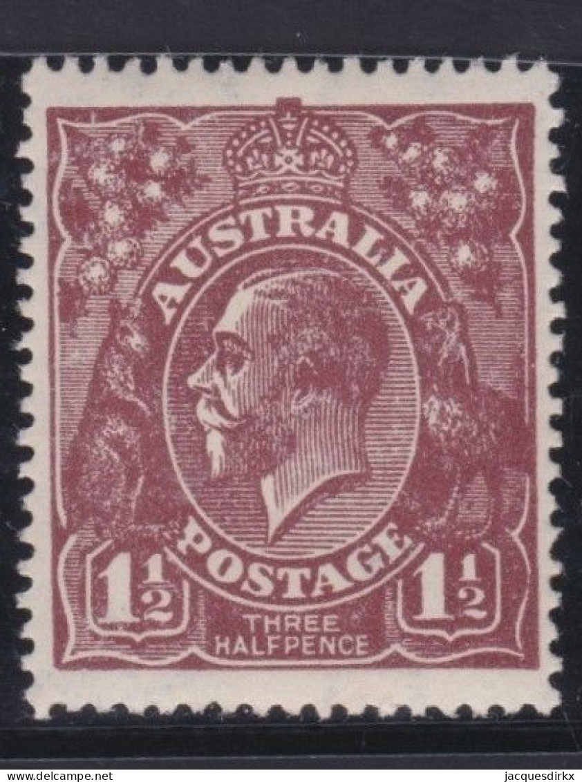 Australia    .   SG    .   52      .    1918/20         .   *      .     Mint-hinged - Mint Stamps