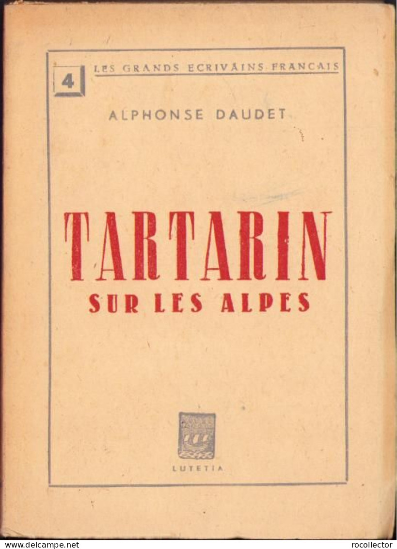 Tartarin Sur Les Alpes Par Alphonse Daudet C2161 - Old Books