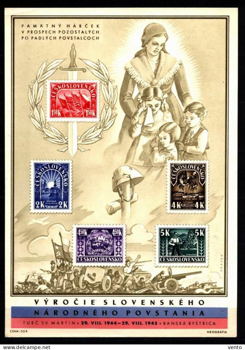 CS 1945 Mi 476-7 ** - Unused Stamps
