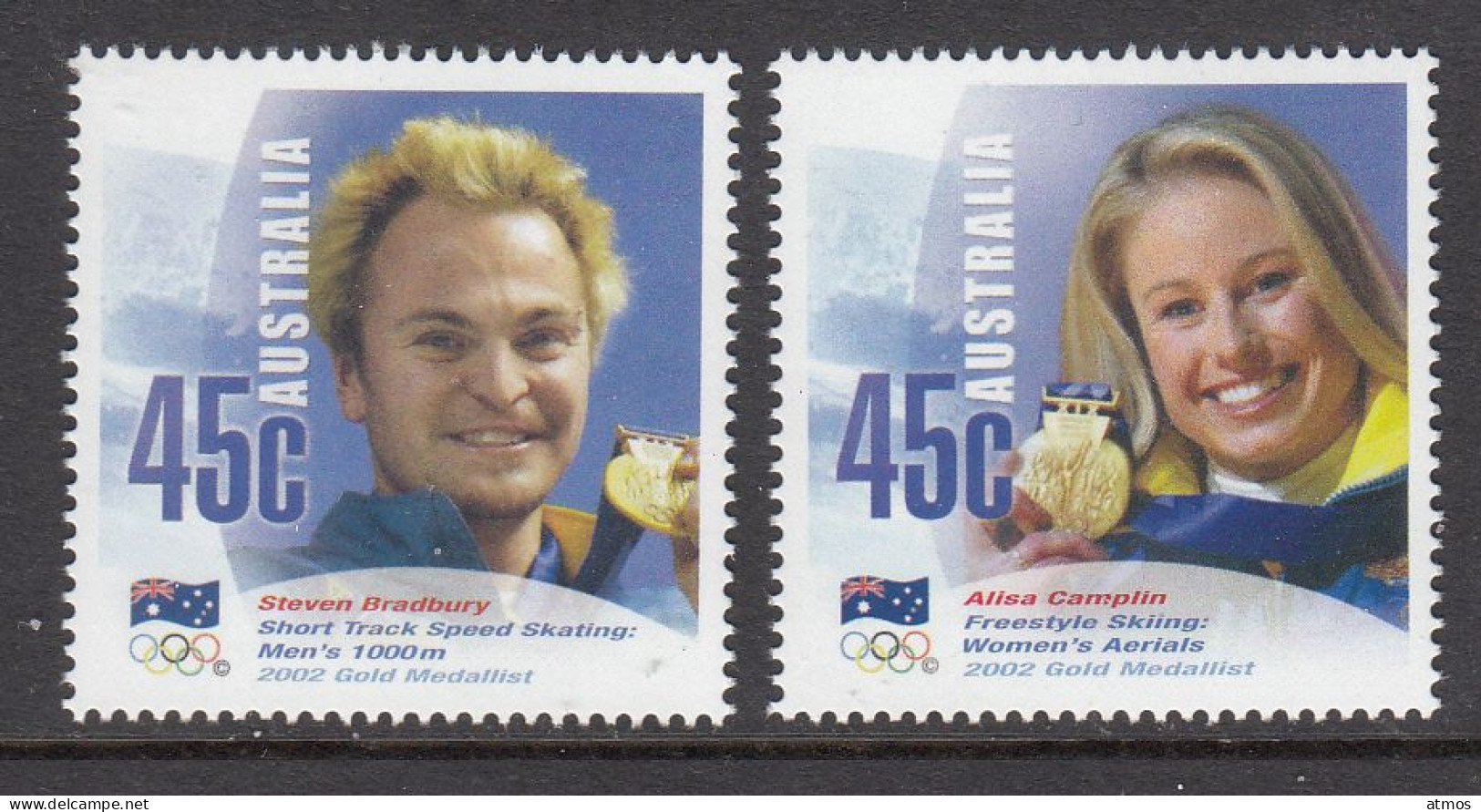 Australia MNH Michel Nr 2111/12 From 2002 - Mint Stamps