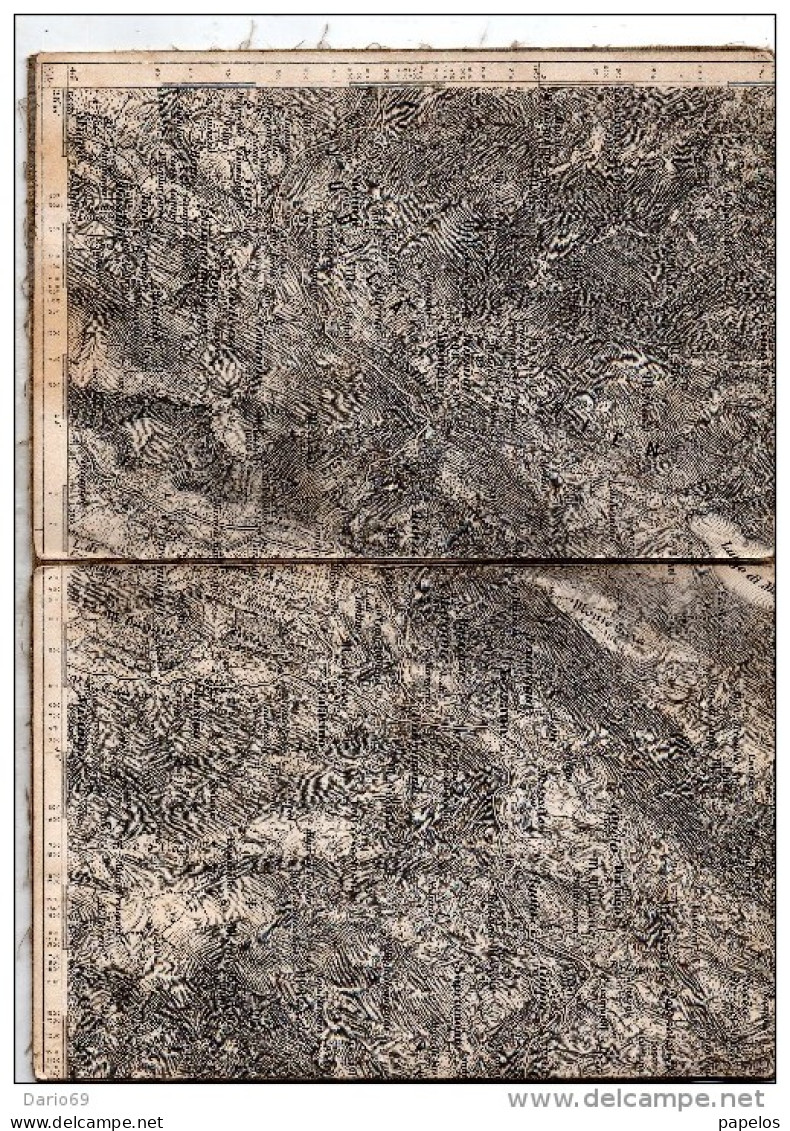 CARTA GEOGRAFICA TRENTO - Topographical Maps